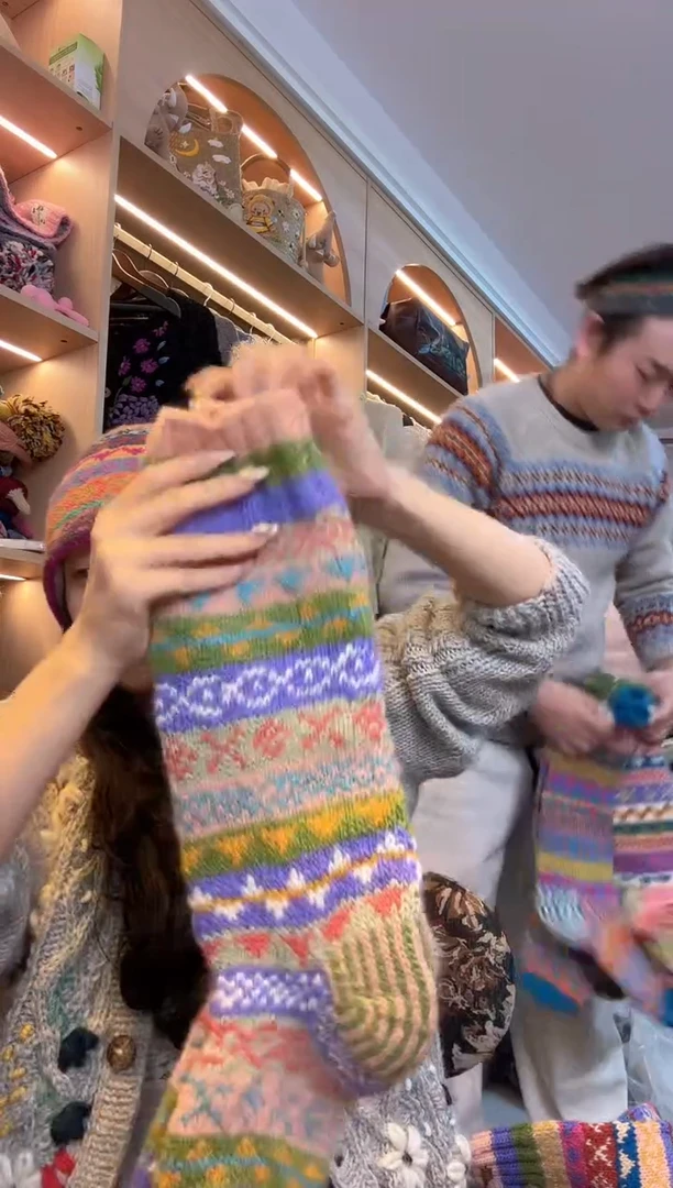 羊毛么**?百羊毛袜子B958