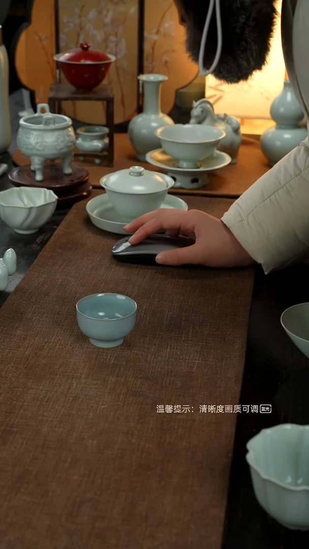 福利款孤品汝瓷美器