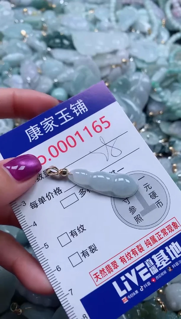 颈饰未镶嵌翡翠1165