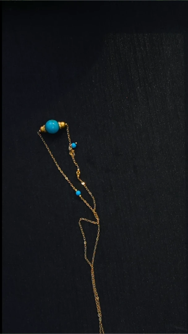 银S925镶嵌绿松石吊坠发货一件