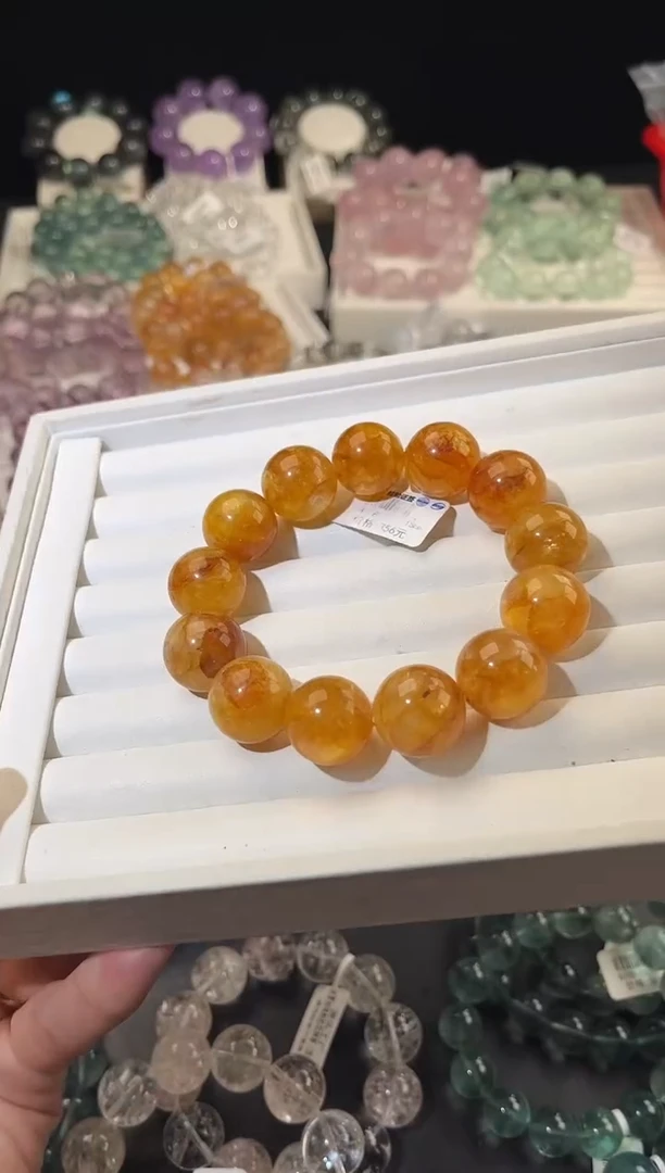 未镶嵌手链水晶多样性发一Q26胶花18mm