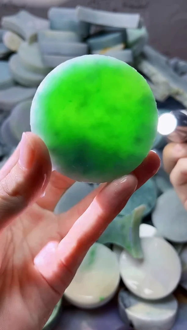 裸石翡翠翡翠a货正品玉石陈279