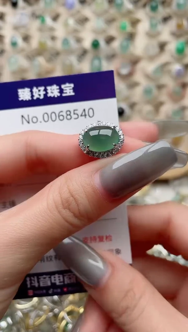 【闪购商品】翡翠戒指银S925镶嵌·