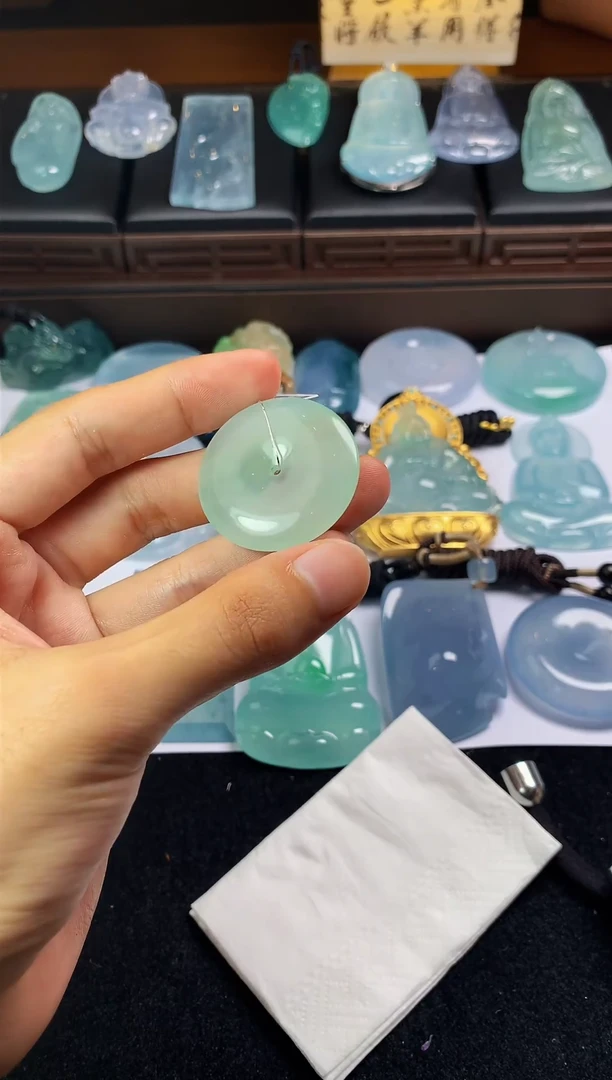 未镶嵌定制翡翠S毛货不退不换