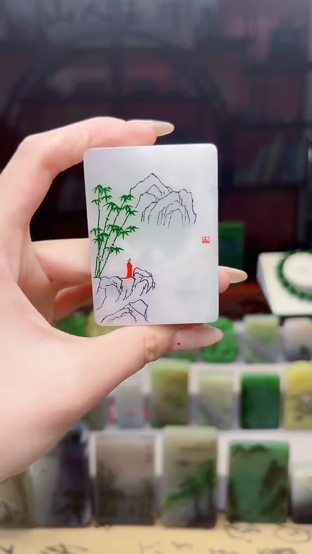 未镶嵌独山玉颈饰21