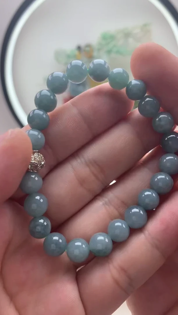 颈饰未镶嵌翡翠手串