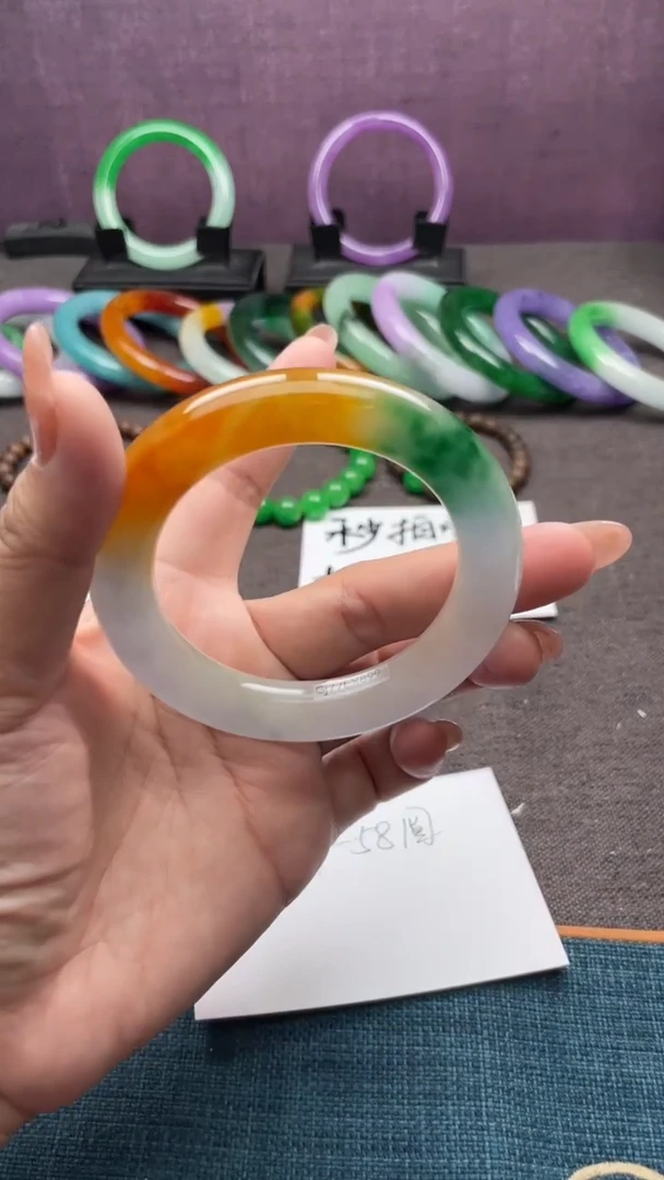 非金属仿水晶手镯
