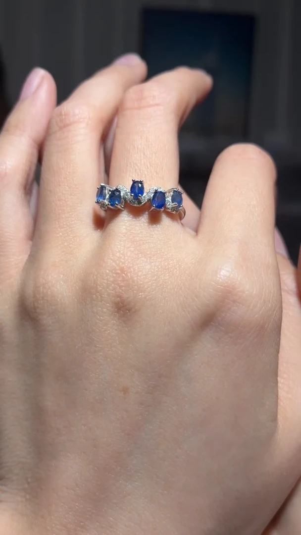 其他蓝宝石银S925镶嵌（扎德严选）