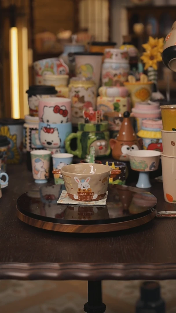 景德镇釉下彩绘设计师款式陶瓷