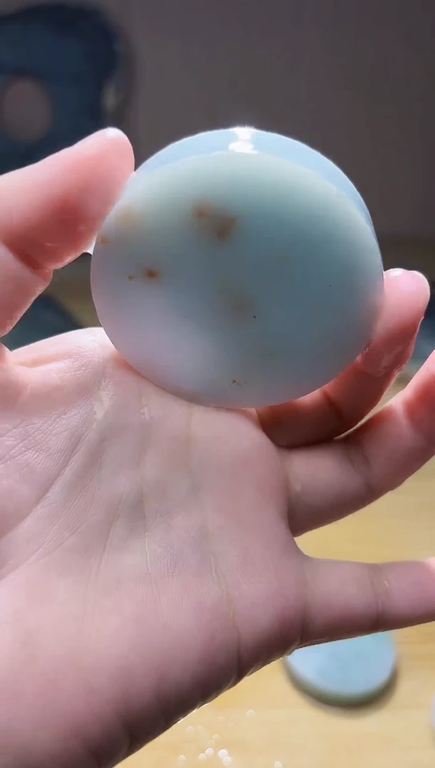 翡翠未镶嵌颈饰翡翠A货 姜谭592