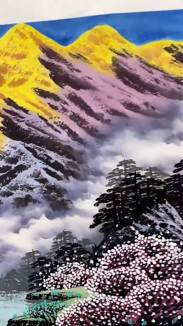 国画国画画都展厅国画作品B7