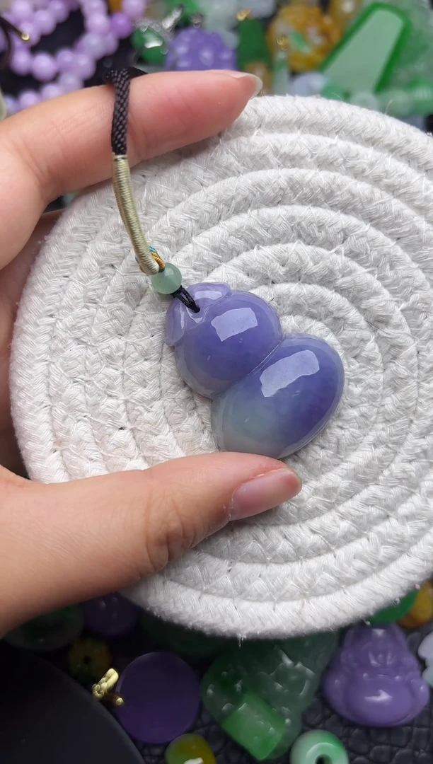 颈饰未镶嵌翡翠缅甸翡翠吊坠