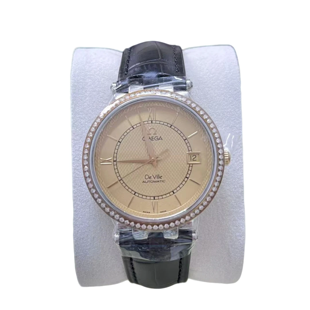 95新 Omega/欧米茄 70068/A蝶飞机械腕表/33盘/表带扣后配/后钻