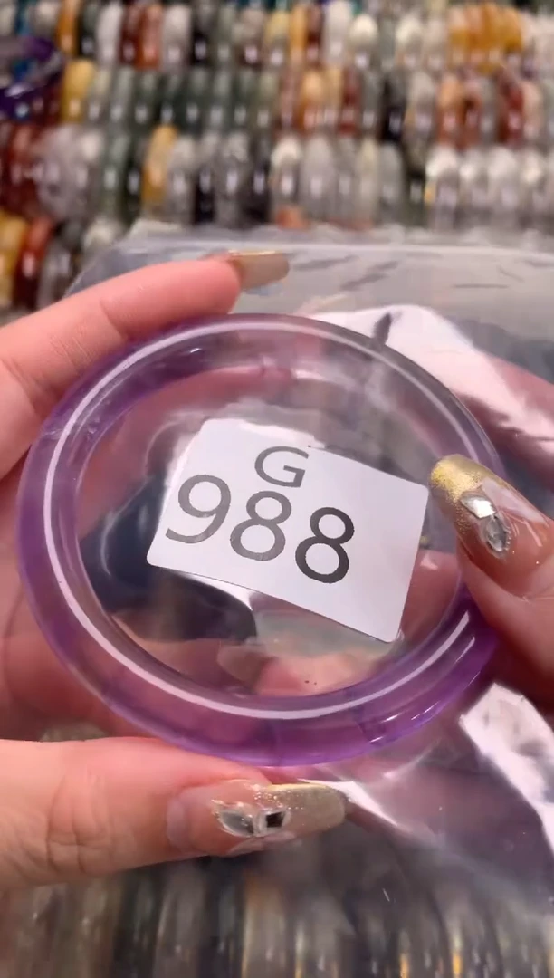 【闪购商品】紫晶水晶手镯未镶嵌988-60