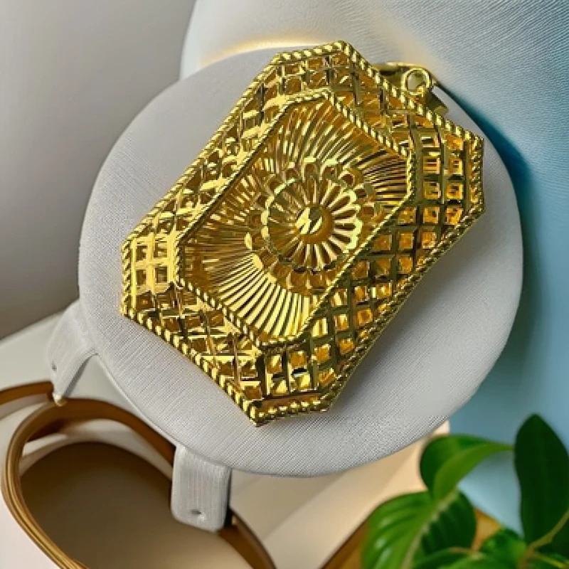 铜合金吊坠 铜合金方形吊坠