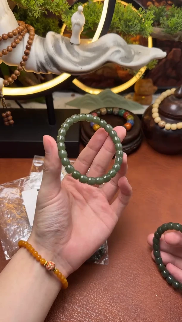 手链未镶嵌和田玉A774和田玉精工直切