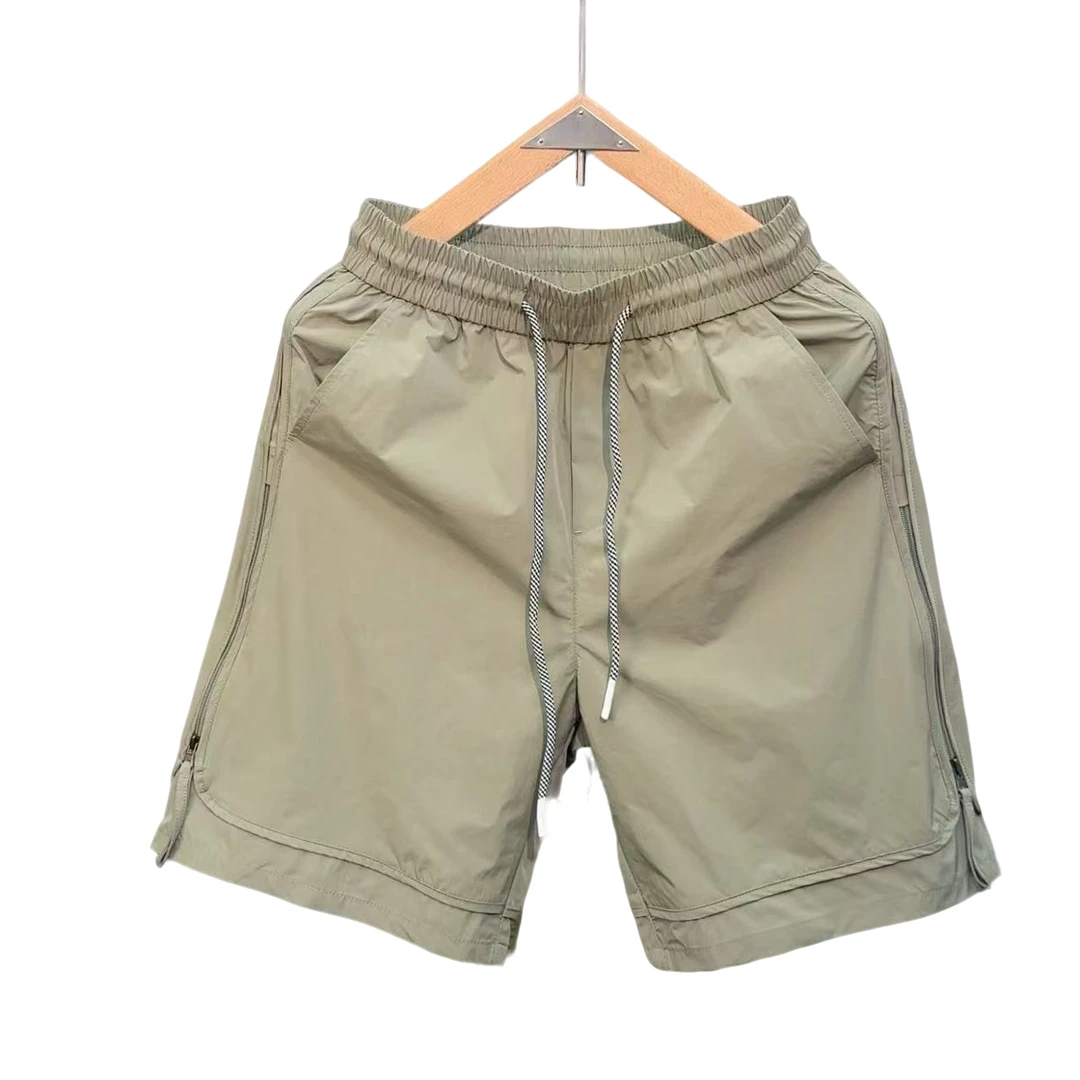 五分裤夏季潮短裤男士半截裤潮流速干设计师休闲裤中