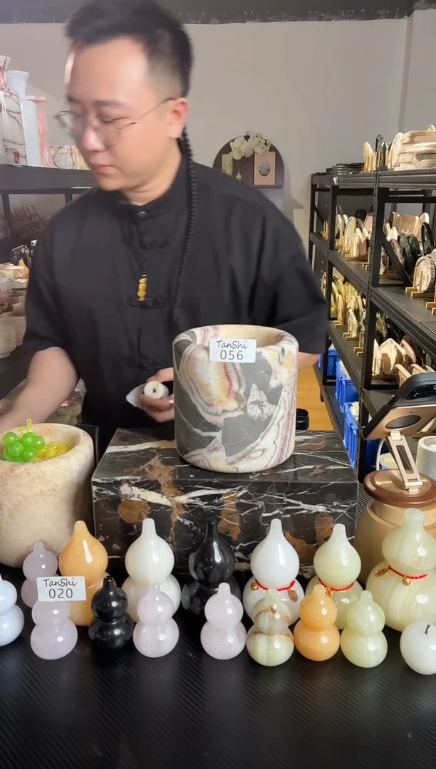 石材056  大桶空杯