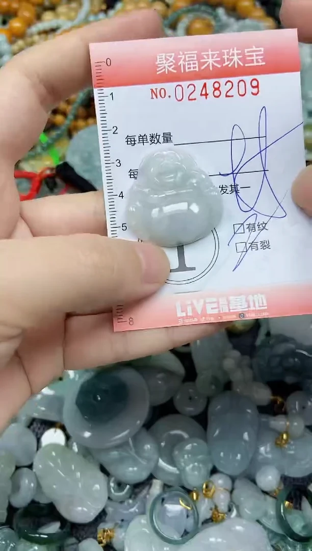 未镶嵌挂件翡翠闪购0248209