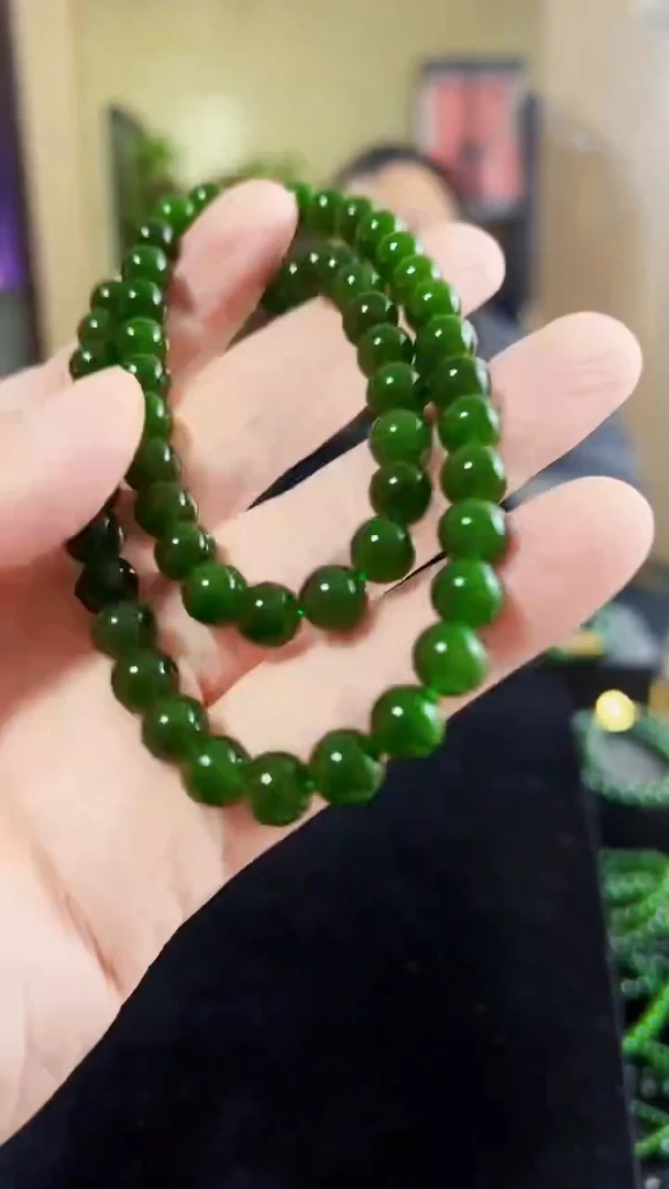 项链未镶嵌和田玉（碧玉）8