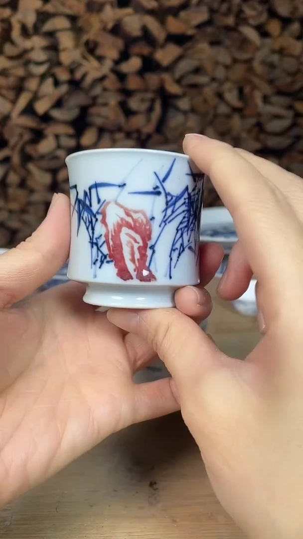 摆件陶景德镇手工手绘陶瓷