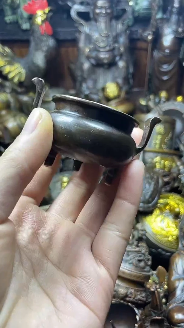 闪购链接，点击下单，有运费险，铜摆件