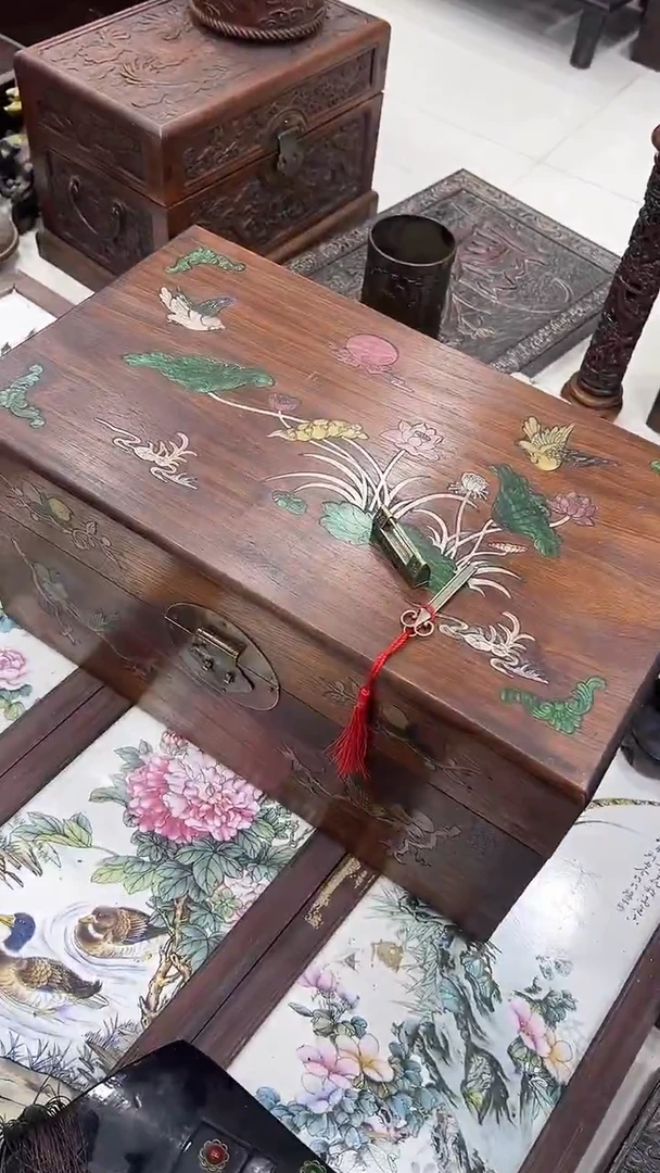木沐头淘摆件木雕件