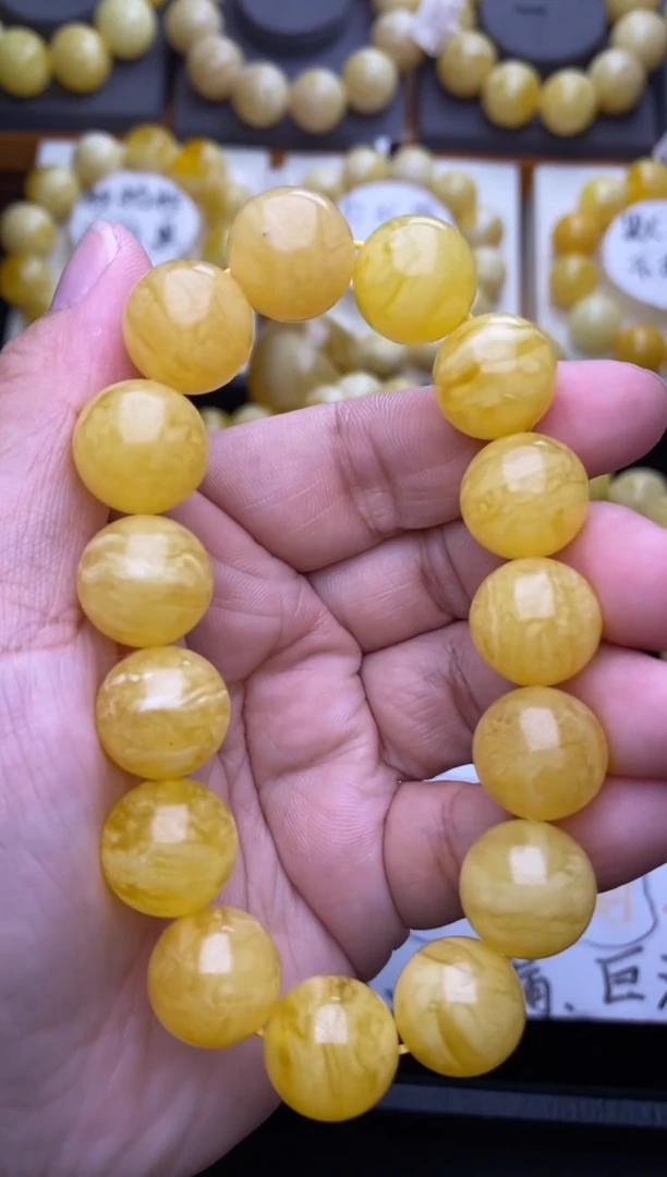 裸石琥珀未镶嵌 大小姐珠宝严选75