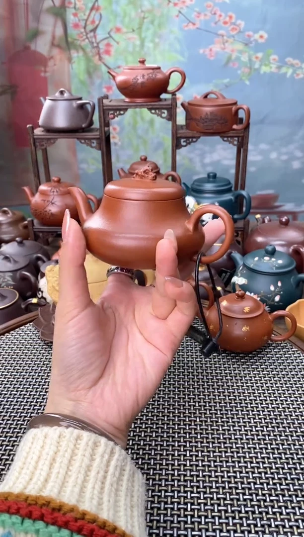 茶壶紫砂朱泥君德