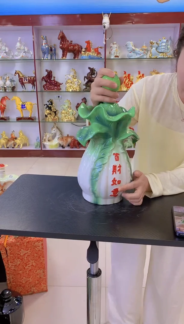 5斤装白菜陶瓷空酒坛