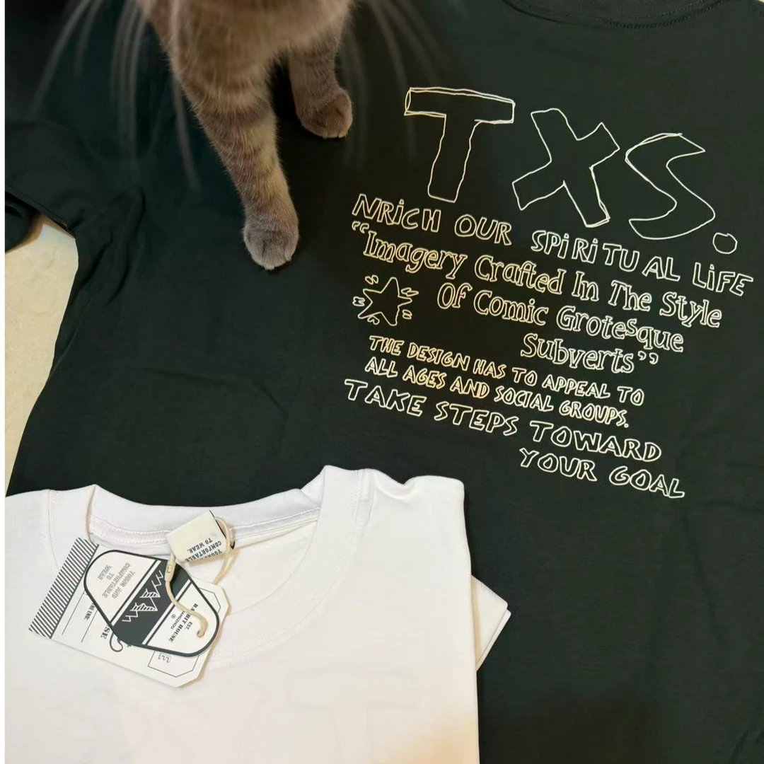 T03-5三色重磅两面丝网印小岭口重磅打底卫衣