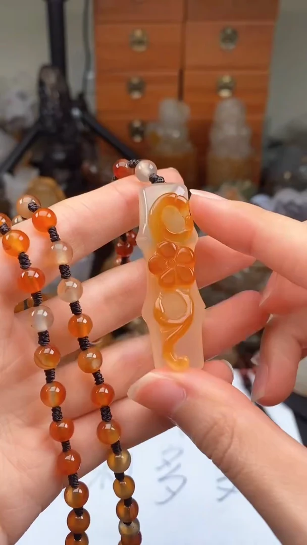 【闪购商品】玛瑙/玉髓颈饰未镶嵌AA