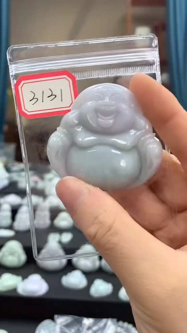 颈饰未镶嵌翡翠佛公3131