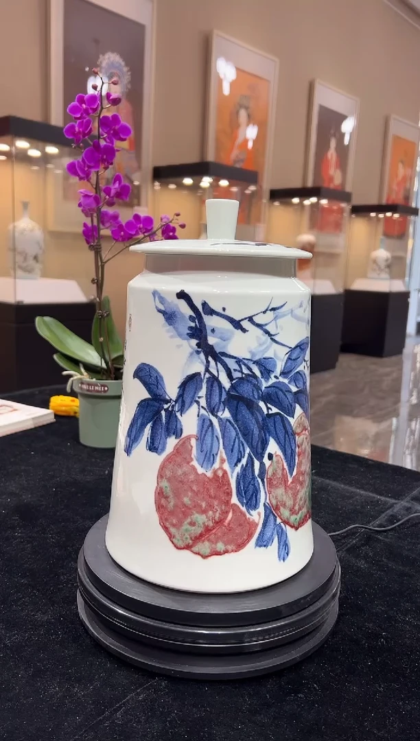其他瓷崔景哲-瓷器-B小-福寿康宁