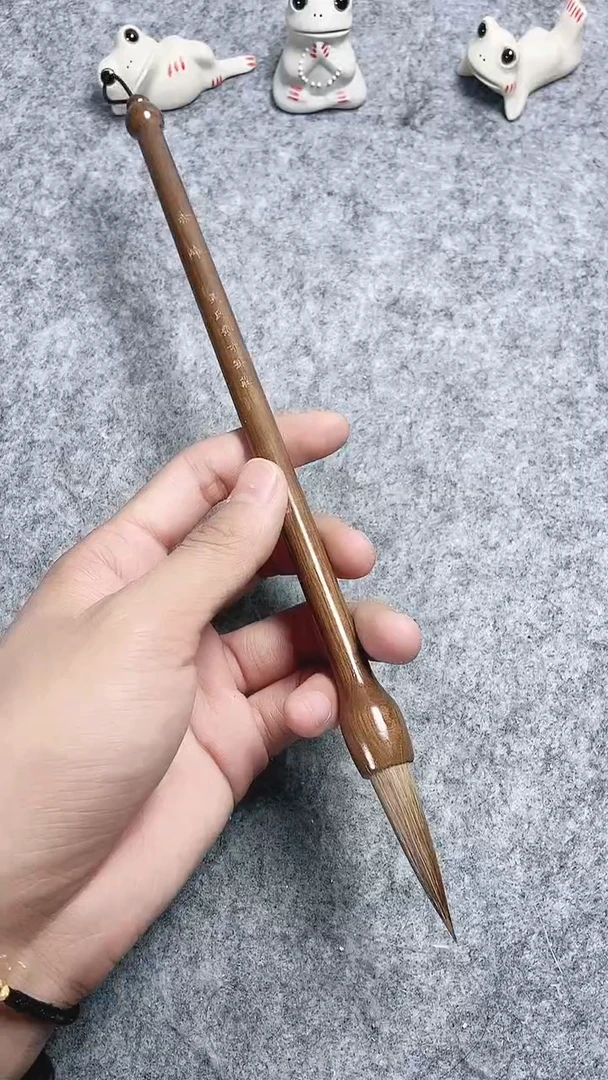 （赤峰）古法狼毫毛笔一支 出峰4.0