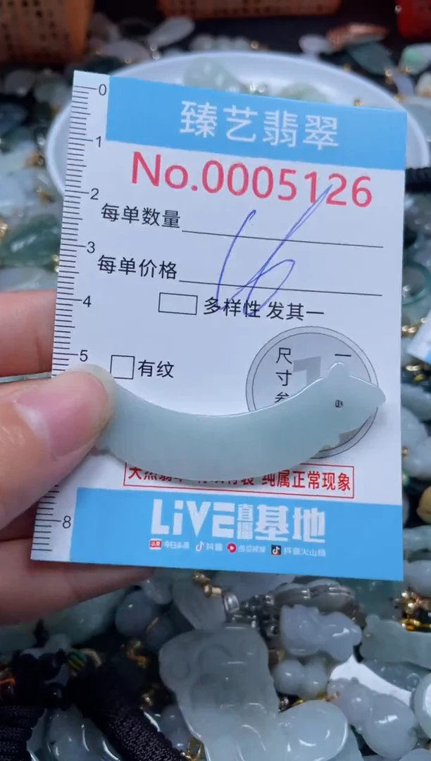 颈饰未镶嵌翡翠5126