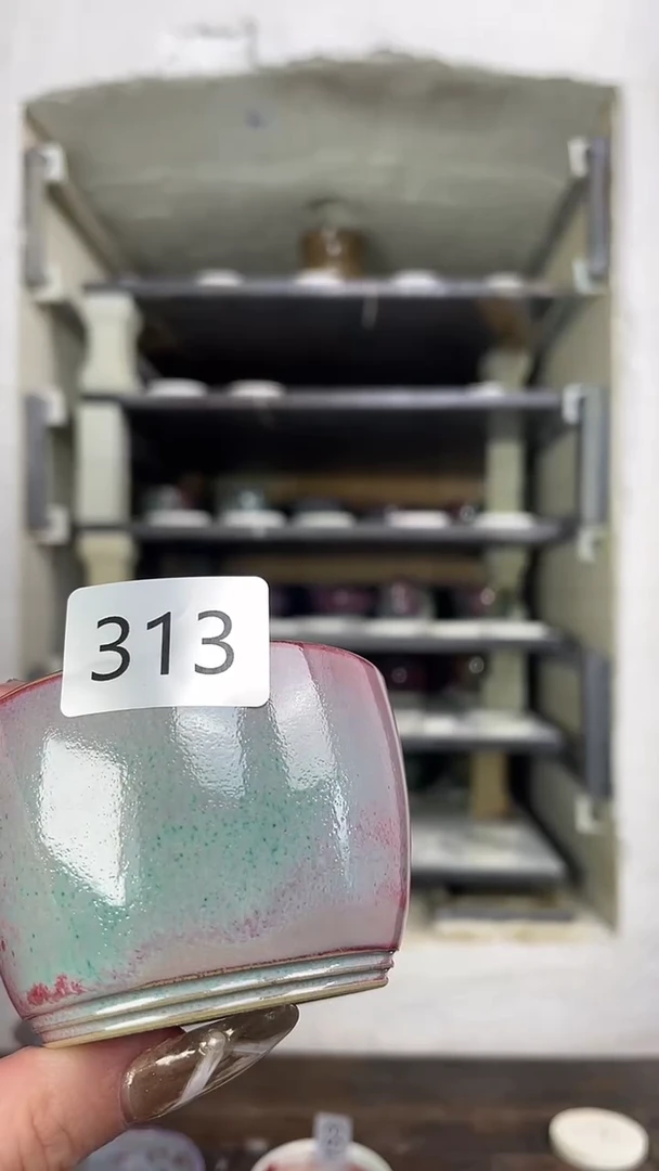 【闪购商品】摆件钧瓷手工茶器窑变