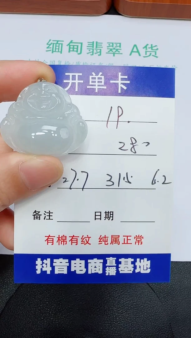 吊坠(赠链)未镶嵌翡翠19