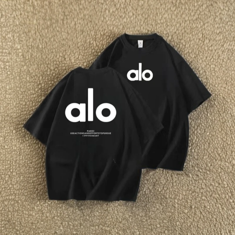 【大牌专柜】夏季情侣新款圆领男女运动休闲百搭宽松男士t恤短袖