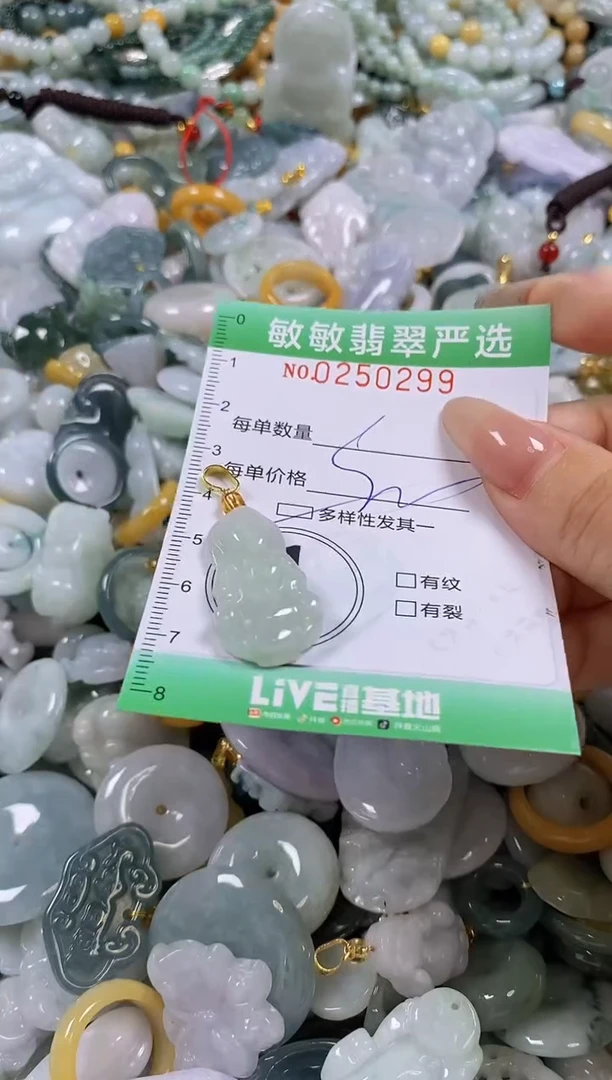 翡翠未镶嵌颈饰闪购0250299多样性发其一