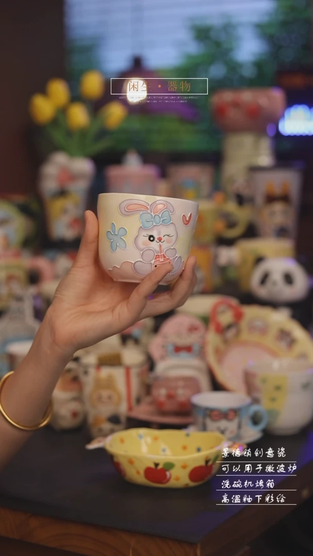 景德镇可爱设计师款陶瓷