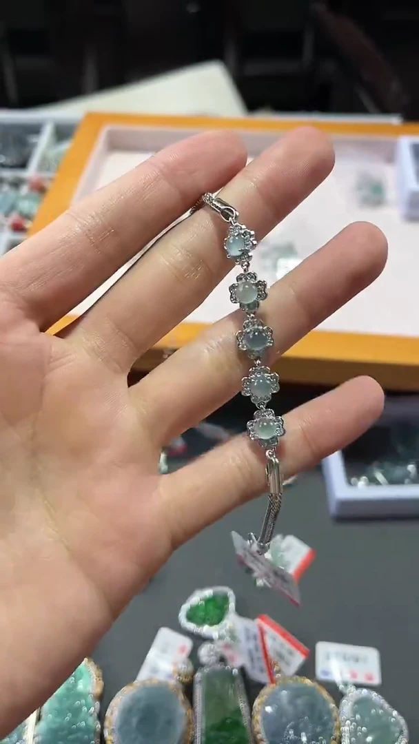 颈饰未镶嵌翡翠翡翠手链