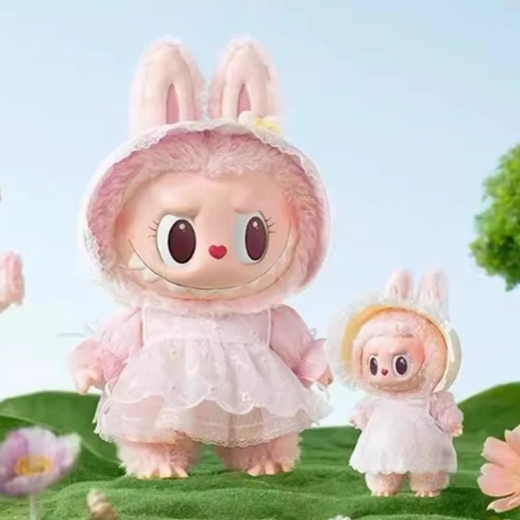 甜心公仔mokoko一代毛绒挂件搪胶拉布布可爱挂饰情侣送礼手办摆件