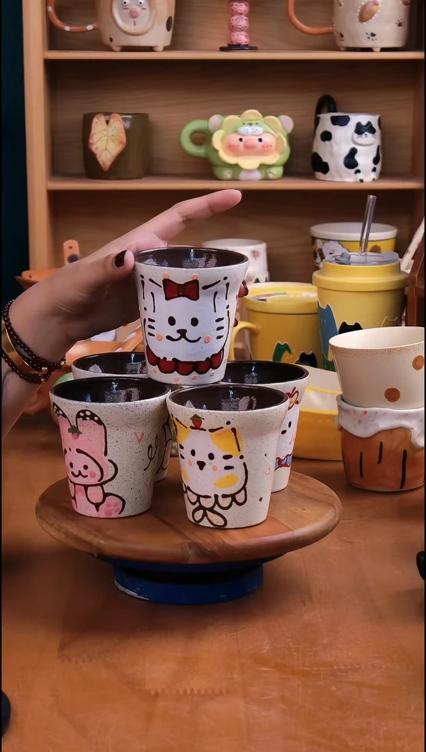 摆件陶景德镇原创手工陶瓷