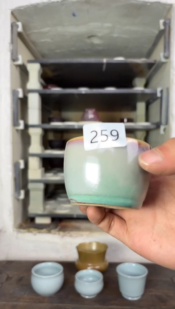 【闪购商品】摆件钧瓷窑变精品茶器
