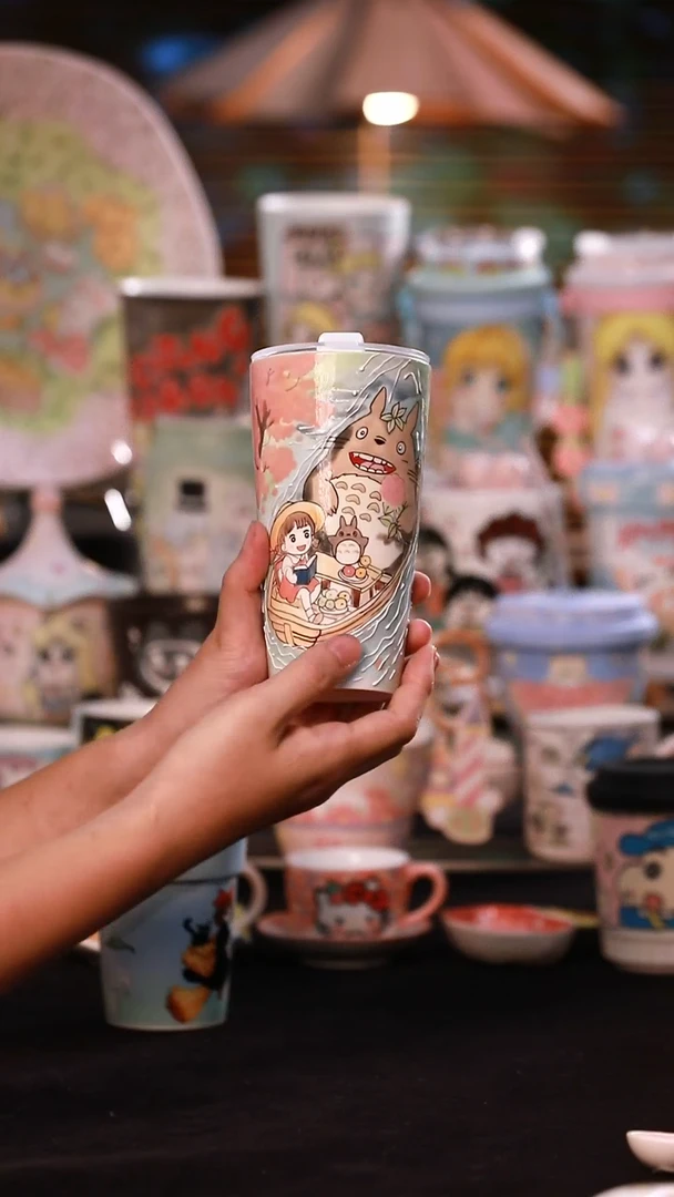 其他景德镇釉下彩手绘设计师款陶瓷