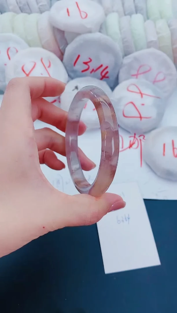 未镶嵌手镯石英质玉M111-63-64