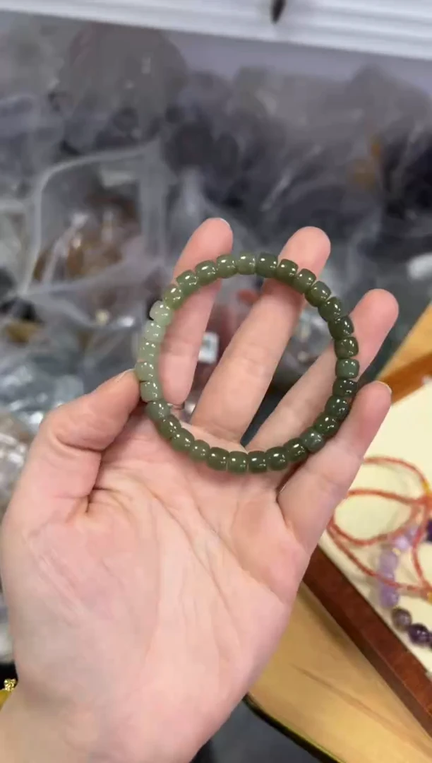 【闪购商品】和田玉手链未镶嵌和田玉渐变直切手链