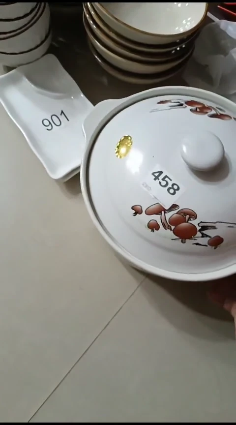 瓷458砂锅一个装