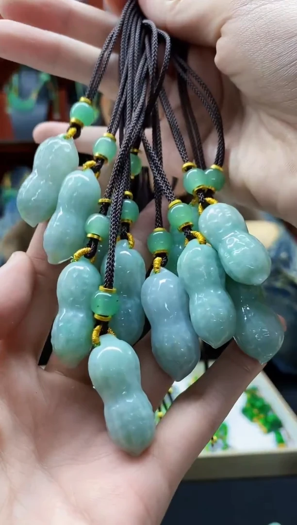 颈饰未镶嵌翡翠翡翠吊坠-2